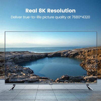 Cable HDMI 8K pour boîtier TV Xiaomi PS5, HUB USB, certifié Ultra haute vitesse – Image 2