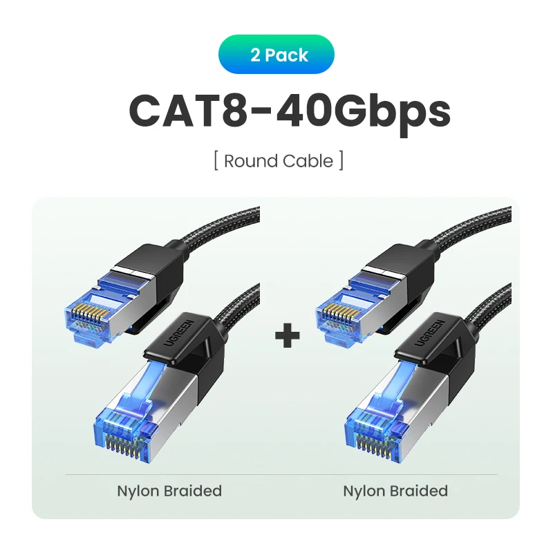 Cat 8 Round 2Pcs