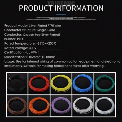 Cable en cuivre David haute pureté pour imprimante 3D, plaqué argent – Image 3