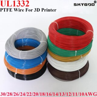 Cable électronique isolé haute température pour imprimante 3D