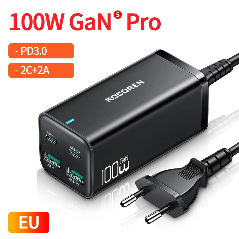 EU Plug 100W