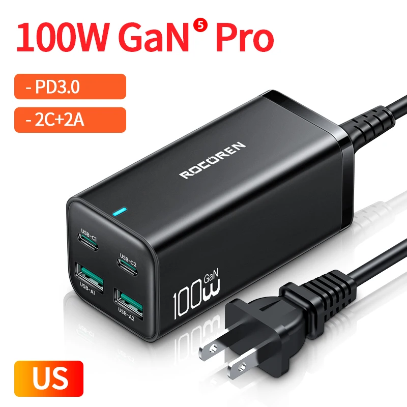 US Plug 100W