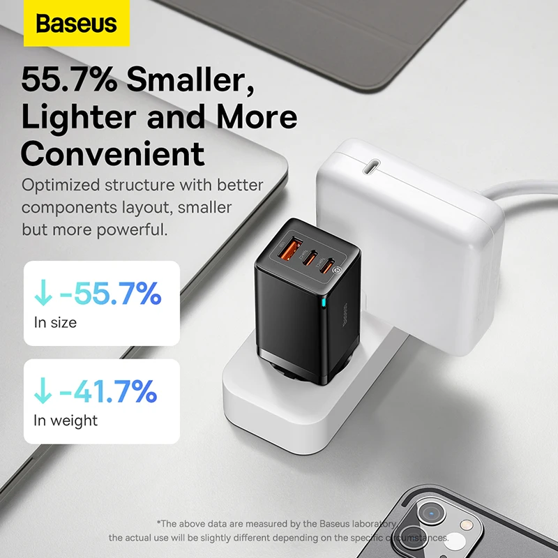 Chargeur USB C 65W Quick Charge 4.0 3.0 – Image 3