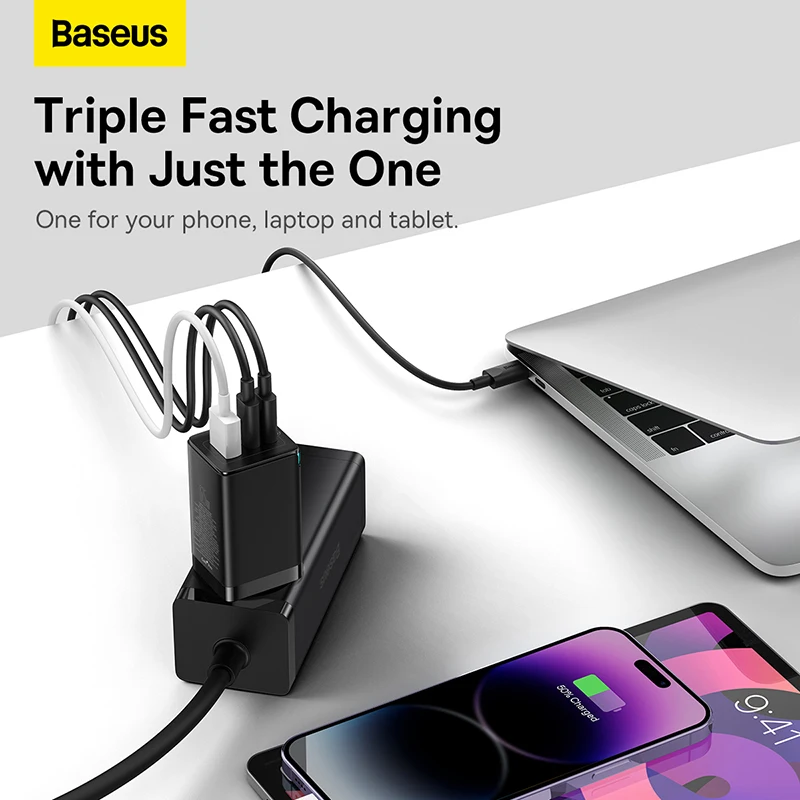 Chargeur USB C 65W Quick Charge 4.0 3.0 – Image 4