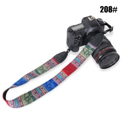 sangle appareil photo Ceinture de sangle de cou pour appareil photo reflex numérique – Image 3