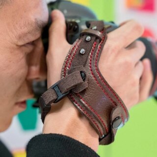 sangle appareil photo cuir pour appareil photo DSLR