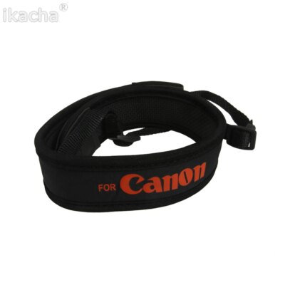 sangle appareil photo Courroie de cou pour appareil photo noir – Image 2