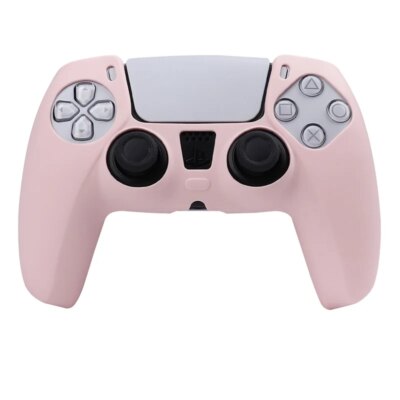 Coque de protection rose en Silicone souple pour manette de jeu – Image 3