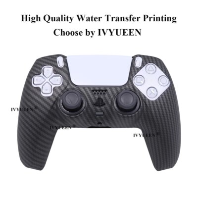 coque ps5 en Silicone à impression par transfert d'eau pour manette de jeu PlayStation 5 PS5 – Image 6