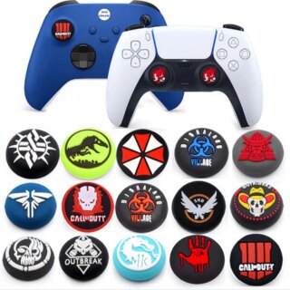 Thumb Stick Grip Cap, Thumbstick Joystick Cover Case, Fit for Sony