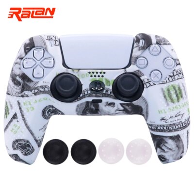 coque ps5 de protection en Silicone souple pour manette de jeu PS5 – Image 6