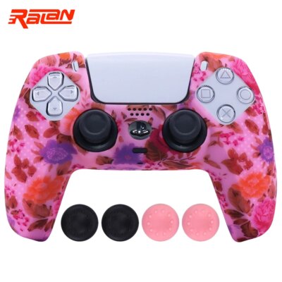 coque ps5 de protection en Silicone souple pour manette de jeu PS5 – Image 2
