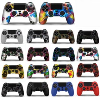 coque ps4 en caoutchouc de silicone pour manette Sony Playstation 4