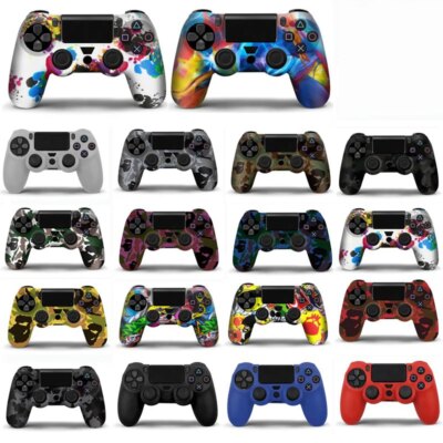coque ps4 en caoutchouc de silicone pour manette Sony Playstation 4