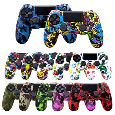 coque ps4 en caoutchouc de silicone pour manette Sony Playstation 4 – Image 2
