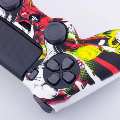 coque ps4 en caoutchouc de silicone pour manette Sony Playstation 4 – Image 6