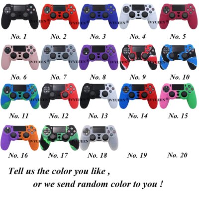 housse manette ps4 en Silicone antidérapante pour Sony Dualshock 4 PS4 Pro Slim – Image 3