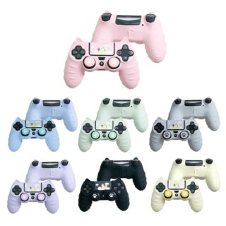 Coque manette ps4 Autocollant patte de chat en Silicone souple