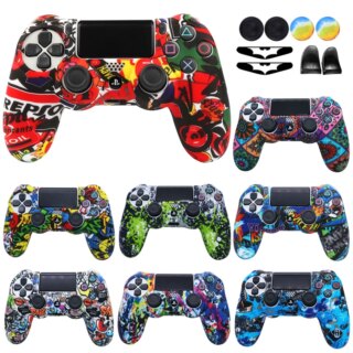 Coque manette ps4 en Silicone souple pour manette de jeu PS4
