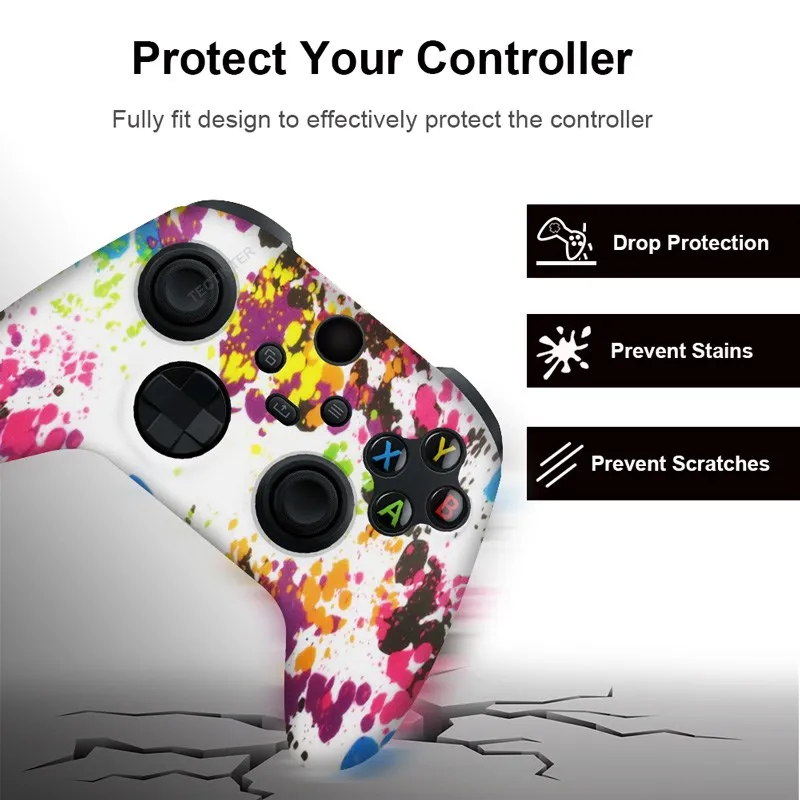 Coque en silicone souple pour manette Xbox Series X/S, peau de protection – Image 2