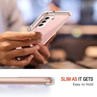Coque en silicone transparent souple antichoc pour Samsung, coque arrière transparente ultra fine, Galaxy S22, S21, S20, FE, S10, Note 10 Plus, 9, 8, 20 – Image 6