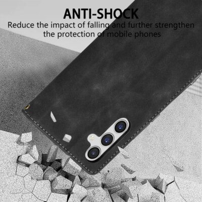 Étui portefeuille à rabat magnétique en cuir, pour Samsung Galaxy S23 Ultra S22 Plus S21 S20 FE S10E S9 S8 Note 20 Ultra 10 Lite 9 – Image 6