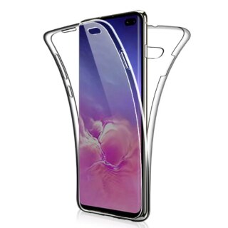 Coque double en silicone pour Samsung Galaxy, 360, S10 Lite, S10E, E, S8, S9 Plus, A3, A5, horizon, A7, A8, A9, J3, J4, J5, J6, J7 Neo, 2018, 2017, Note 8, 9