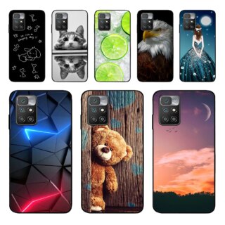 Coque arrière souple en silicone pour téléphone Xiaomi, étui pare-chocs en TPU pour Redmi 10, 6.5 pouces, nouveau, 2022