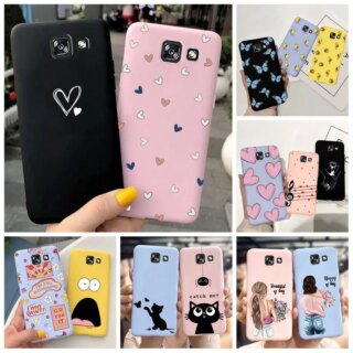 Coques pour Samsung A5 2017 SM-A520F Couverture Arrière Coque Souple TPU Téléphone Cas Pour Samsung A5 A 5 2016 2017 A510F A520F Antichoc Capa