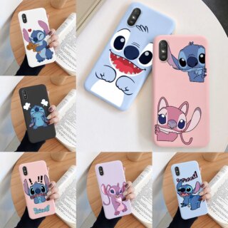 Lilo Stitch Etui Pour Redmi 9A 9AT Caméra Protéger Couverture Souple En Silicone De Dessin Animé Mignon Funda Pour Redmi 9A 9 À Redmi9A 9AT Capa