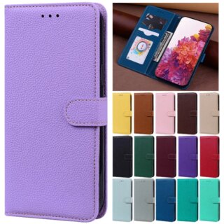 Étui à rabat en cuir PU pour Samsung Galaxy Dock S7 Edge S8 S9 S10 S20 Plus Ultra S 20 FE S10E