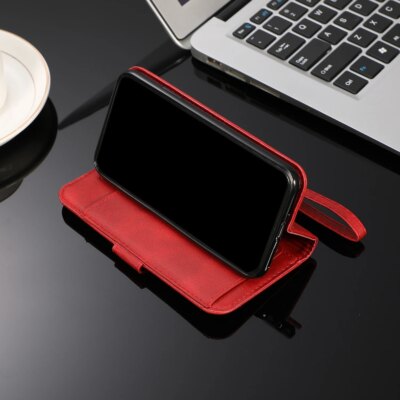 Étui portefeuille en cuir pour Samsung Galaxy, A52, A72, S22, S21, A73, A53, A13, A32, A22, A12, A71, A51, J5, J6 Plus, fermeture éclair, carte, couverture de téléphone – Image 3
