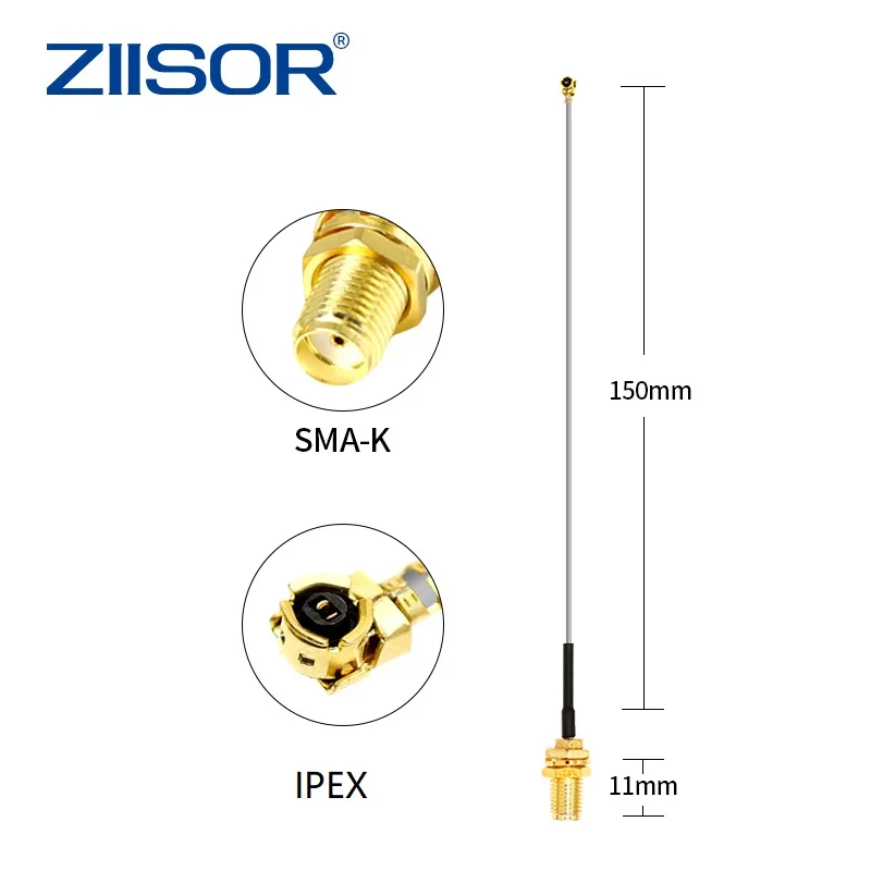 SMA-K to IPEX cable