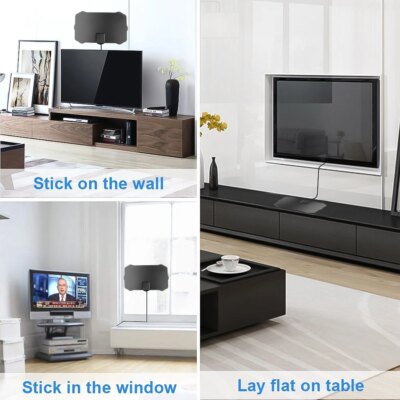 Numérique DVB-T2  Antenne TV 3000 Miles Portée 4K 8k HDTV 1080p – Image 6