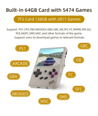 RG35XX Retro Déterminer Console de jeu Système Linux Écran IPS 3.5 pouces – Image 4