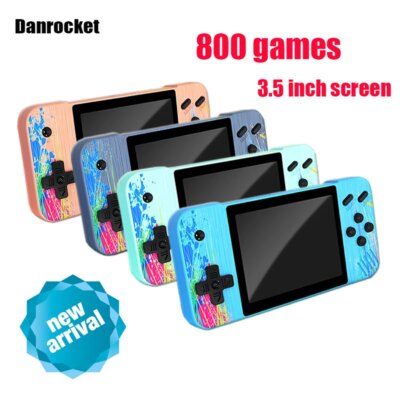 Console de jeu vidéo portable pour enfants, lecteur de jeu, 800 jeux classiques rétro – Image 2