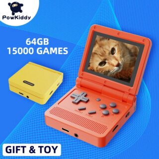 Console de jeu 3D v90, écran IPS 3 pouces, système ouvert, 16 simulateurs