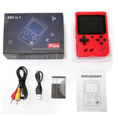 Mini console de jeu vidéo portable, 400 jeux intégrés, 8 bits, 3.0 pouces – Image 6