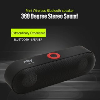 NBY 18 Portable Bluetooth Mini haut-parleurs sans fil 3D stéréo