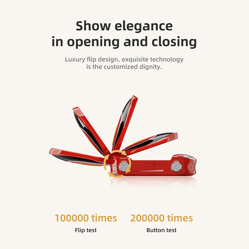 Mini téléphone portable F18 2G débloqué, petit téléphone en forme de voiture – Image 4