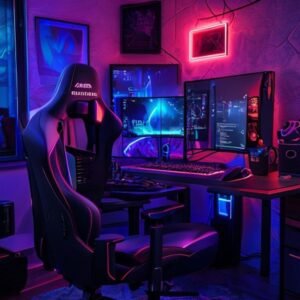 Tendances gaming 2027 setup PC gaming RGB neon